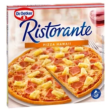 DR. OETKER RISTORANTE PIZZA HAWAII PIZZA ANANÁSSZAL, SONKÁVAL ÉS SAJTTAL 355 G