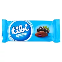 TIBI TEJCSOKOLÁDÉ FEKETERIBIZLI ÍZŰ KRÉMMEL 90 G
