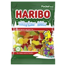 HARIBO WINTER MIX GYÜMÖLCSÍZŰ GUMICUKORKA 90 G