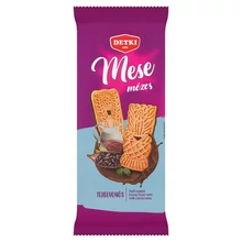 DETKI MESE MÉZES LINZER KAKAÓS TEJBEVONÓMASSZÁVAL FÉLIG MÁRTVA 180 G