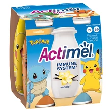 DANONE ACTIMEL KIDS VANÍLIAÍZŰ ZSÍRSZEGÉNY JOGHURTALAPÚ ITAL B6-ÉS D-VITAMINNAL 4 X 100 G (400 G)