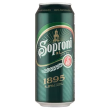 SOPRONI 1895 MINŐSÉGI VILÁGOS SÖR 5% 500 ML 