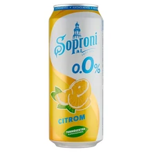 SOPRONI CITROMOS ALKOHOLMENTES SÖRITAL 0,0% 500 ML 