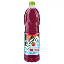 TOPJOY LIGHT RED FRUITS SZÉNSAVMENTES VEGYES GYÜMÖLCSITAL ÉDESÍTŐSZEREKKEL 1,5 L