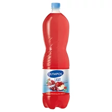 OLYMPOS ENERGIASZEGÉNY ALMA-GRÁNÁTALMA-MEGGY SZÉNSAVMENTES ÜDÍTŐITAL ÉDESÍTŐSZEREKKEL 1,5 L