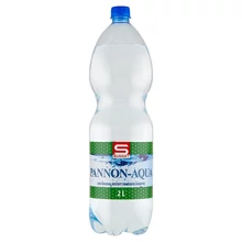S-BUDGET PANNON-AQUA SZÉN-DIOXIDDAL DÚSÍTOTT TERMÉSZETES ÁSVÁNYVÍZ 2 L