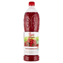 PÖLÖSKEI INDIÁNCSERESZNYE ÍZŰ SZÖRP, CUKORRAL ÉS ÉDESÍTŐSZERREL 1 L