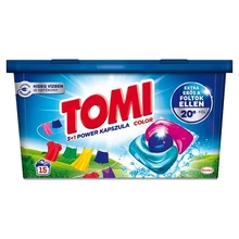 TOMI 3+1 POWER MOSÓSZER KAPSZULA COLOR 15 MOSÁS 180 G