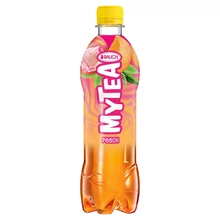 RAUCH MYTEA PEACH ICE TEA ŐSZIBARACKOS ÜDÍTŐITAL FEKETE TEÁBÓL 0,5 L