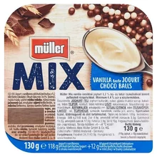 MÜLLER MIX JOGHURT CHOCO BALLS 130G