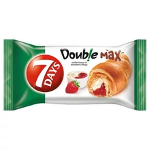7DAYS DOUBLE MAX CROISSANT VANILIA ÍZŰ ÉS EPRES 80G