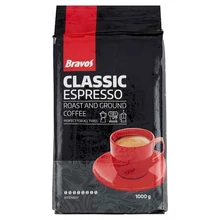 BRAVOS CLASSIC ESPRESSO ŐRÖLT, PÖRKÖLT KÁVÉ 1000 G