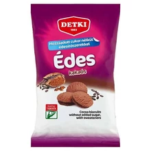 DETKI KAKAÓS OMLÓS KEKSZ ÉDESÍTŐSZEREKKEL, CUKORMENTES 180G