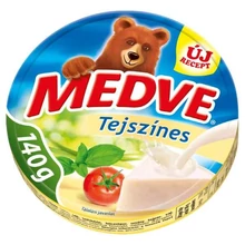 MEDVE TEJSZÍNES, KENHETŐ, FÉLZSÍROS, ÖMLESZTETT SAJT 8 DB 140 G