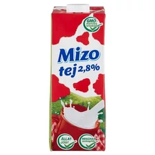 MIZO UHT FÉLZSÍROS TEJ 2,8% 1 L