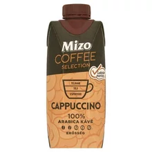 MIZO COFFEE SELECTION CAPPUCCINO UHT LAKTÓZMENTES, FÉLZSÍROS KÁVÉS TEJ 330 ML