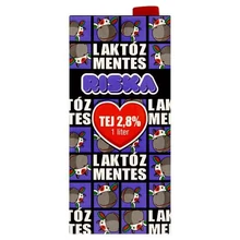 RISKA LAKTÓZMENTES UHT TEJ 2,8% 1 L