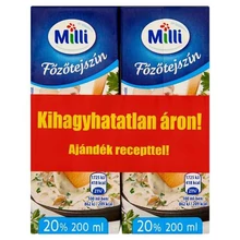 MILLI PERFECTO UHT FŐZŐTEJSZÍN 20% 2 X 200 ML