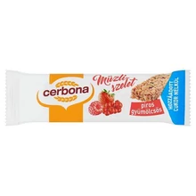 CERBONA PIROS GYÜMÖLCSÖS MÜZLISZELET 20G