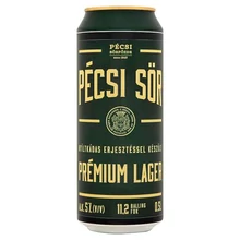 PÉCSI PRÉMIUM LAGER SÖR DOBOZOS 0,5L