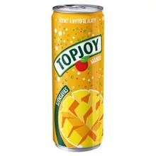 TOPJOY MANGÓ SZÉNSAVAS ÜDÍTŐITAL 0,33L