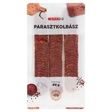SPAR PARASZTKOLBÁSZ SZELETELT 80G
