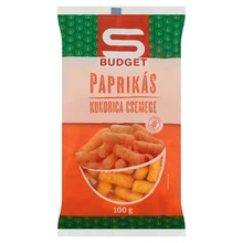 S-BUDGET GLUTÉNMENTES PAPRIKÁS KUKORICA CSEMEGE 100 G
