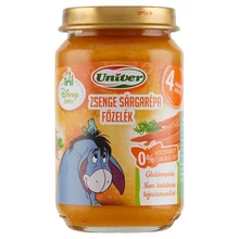 UNIVER SÁRGARÉPAFŐZELÉK-CSIRKEHÚS 6HÓ 163G