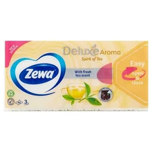 ZEWA DELUXE SPIRIT OF TEA ILLATOSÍTOTT PAPÍR ZSEBKENDŐ 3 RÉTEGŰ 90 DB