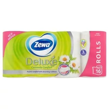 ZEWA DELUXE CAMOMILE COMFORT TOALETTPAPÍR 3 RÉTEGŰ 16 TEKERCS