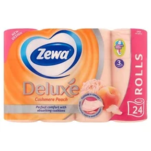 ZEWA DELUXE CASHMERE PEACH TOALETTPAPÍR 3 RÉTEGŰ 24 TEKERCS