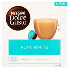 NESCAFÉ DOLCE GUSTO FLAT WHITE TEJES KÁVÉKAPSZULA 16 DB/16 CSÉSZE 187,2 G