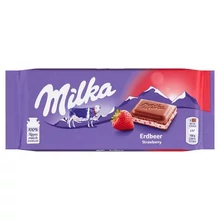 MILKA ALPESI TEJCSOKOLÁDÉ EPERÍZŰ KRÉMMEL TÖLTVE 100 G