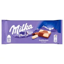 MILKA HAPPY COW ALPSEI TEJ ÉS FEHÉR CSOKOLÁDÉ 100G