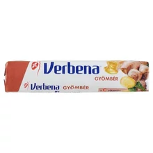 VERBENA ROLLS GYÖMBÉR CUKORKA 32G