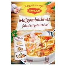 MAGGI FALUSI MÁJGOMBÓCLEVES CSIGATÉSZTÁVAL 60G