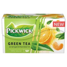 PICKWICK MANDARINÍZŰ ZÖLD TEA NARANCSHÉJJAL 20 FILTER 30 G