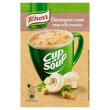 KNORR CUP A SOUP GOMBAKRÉMLEVES ZSEMLEKOCKÁVAL 15 G