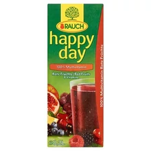 RAUCH HAPPY DAY 100% MULTIVITAMIN VEGYES GYÜMÖLCSLÉ 8 VITAMINNAL 0,2 L