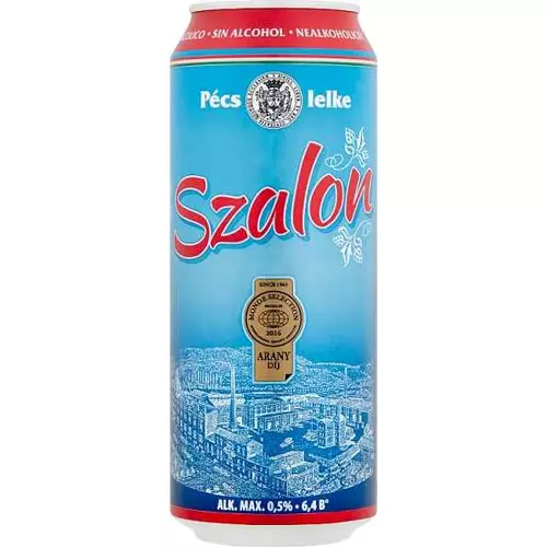SZALON ALKOHOLMENTES VILÁGOS SÖR 0,5 L