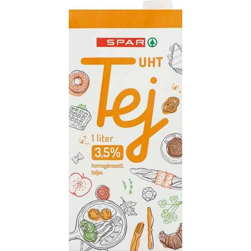 SPAR UHT TEJ 3,5% 1L