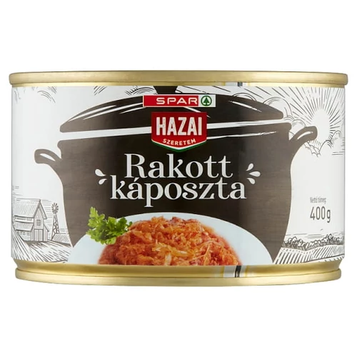 SPAR HAZAI SZERETEM RAKOTT KÁPOSZTA 400 G