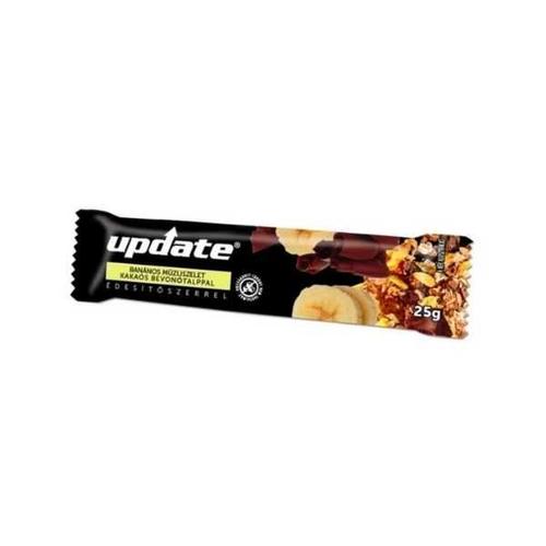 UPDATE BANÁNOS MÜZLISZELET KAKAÓS BEVONÓ TALPPAL, ÉDESÍTŐSZERREL 25G
