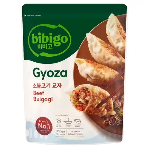 BIBIGO GYORSFAGYASZTOTT MARHAHÚSSAL ÉS ZÖLDSÉGEKKEL TÖLTÖTT GOMBÓCOK 300 G