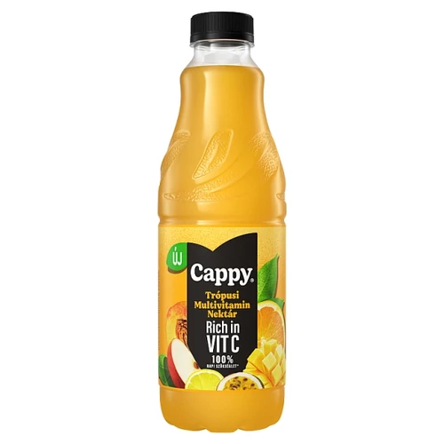 CAPPY TROPICAL MULTIVITAMIN VEGYES GYÜMÖLCSNEKTÁR TRÓPUSI ÍZZEL ÉS HOZZÁADOTT VITAMINOKKAL 1 L