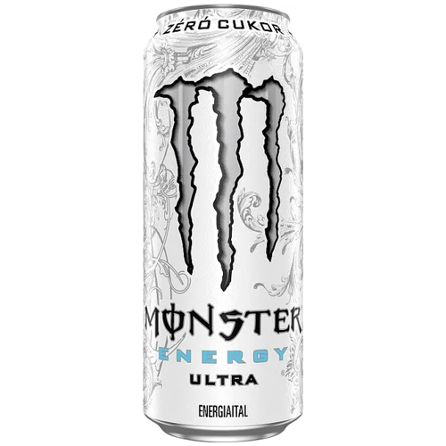 MONSTER ENERGY ULTRA SZÉNSAVAS ENERGIAITAL KOFFEINNEL ÉS ÉDESÍTŐSZEREKKEL 500 ML