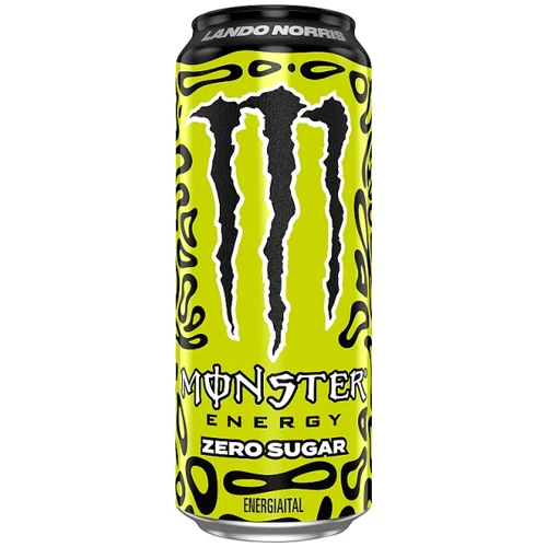 MONSTER ENERGY LANDO NORRIS ZERO SUGAR SZÉNSAVAS ENERGIAITAL 500 ML