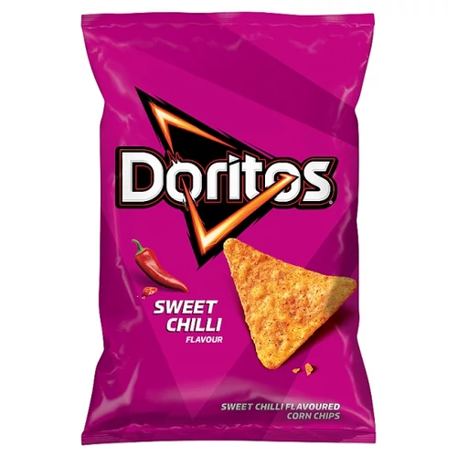 DORITOS ÉDES CHILI ÍZESÍTÉSŰ KUKORICACHIPS 100 G