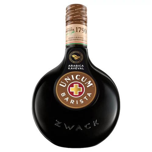 ZWACK UNICUM BARISTA GYÓGYNÖVÉNYLIKŐR ARABICA KÁVÉVAL 34,5% 0,7 L