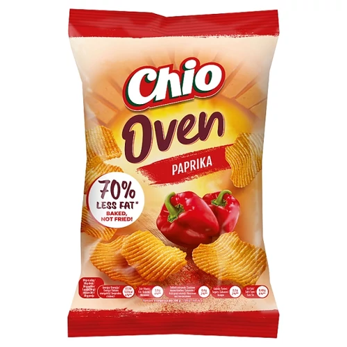 CHIO OVEN KEMENCÉBEN SÜTÖTT PAPRIKA ÍZŰ BURGONYACHIPS 50 G